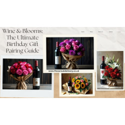 Wine & Blooms: The Ultimate Birthday Gift Pairing Guide
